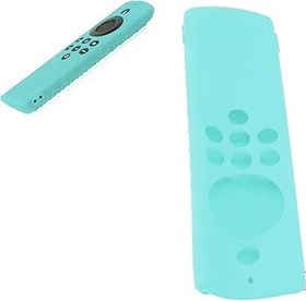 Resim HEEPDD Uzaktan kumanda gövdesi, hassas girintiler, koruyucu uzaktan kumanda gövdesi, darbeye dayanıklı silikon, televizyon seyretmek için askı bantlı (nane yeşili) 