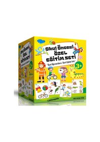 Resim Okul Öncesi Özel Eğitim Seti 4 Süper Kitap Laminasyonlu 