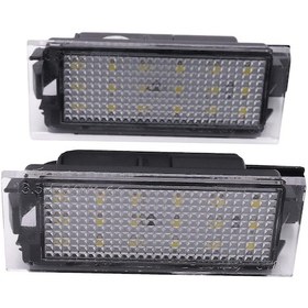 Resim Singree Renault Megane İçin 24 Led'li Ultra Parlak Plaka Aydınlatma Lambası - 2 Adet 