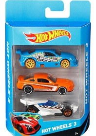 Resim Hot Wheels Üçlü Araba Seti K5904 