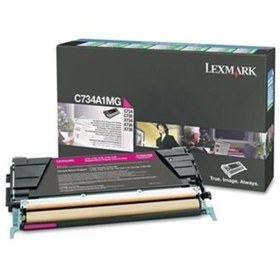 Resim Lexmark C734a1mg Kırmızı Orjinal Toner 