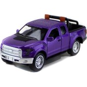 Resim Mixoyuncak Metal Ford Ranger Pikap Çek Bırak Işıklı Mor 12 cm 
