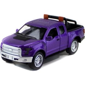 Resim Mixoyuncak Metal Ford Ranger Pikap Çek Bırak Işıklı Mor 12 cm 
