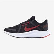 Resim Nike Quest 4 Erkek Günlük Spor Ayakkabı Siyah Kırmızı Da1105-001(Dar KAlıp) ÜRÜN KALIBI DARDIR