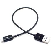 Resim 30Cm Kısa Micro Mikro Usb Kablo - 2A Hızlı Şarj Data Kablosu (533632999) 