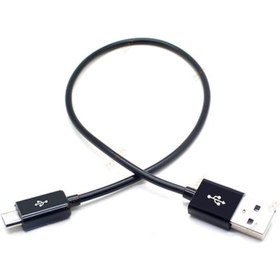 Resim 30Cm Kısa Micro Mikro Usb Kablo - 2A Hızlı Şarj Data Kablosu (533632999) 