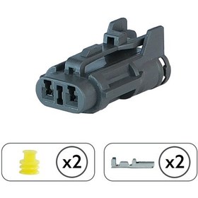 Resim Hyundai Sıcaklık Sensör Soketi 2 Pin Kablosuz 