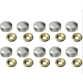 Resim Krom Vida Tapası 16 Mm 10 Adet 