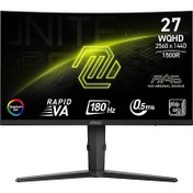 Resim MSI 27 MAG 275CQRF QD E2 2560x1440 (WQHD) 16:9 CURVE 1500R RAPID VA 180HZ 0.5MS ADAPTIVE-SYNC GAMING 