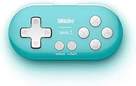 Resim 8Bitdo Zero 2 Bluetooth Gamepad For Switchpcmacosandroid (Turquoise Edition) [ 