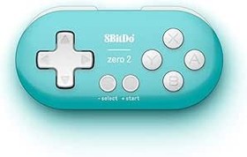 Resim 8Bitdo Zero 2 Bluetooth Gamepad For Switchpcmacosandroid (Turquoise Edition) [ 