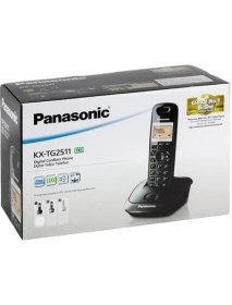 Resim Panasonic KX-TG2511 Siyah Dect Telsiz Telefon 