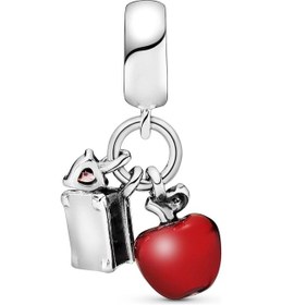Resim Nur Silver Sandık Elma Gümüş Charm Nur-bl01293 
