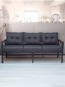 Resim Safir Bahçe,balkon,teras,cafe,çay Seti,oturma Grubu,koltuk Takımı,ofis Koltuk Antrasit 