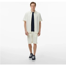 Resim Nautica Erkek Krem Regular Fit Kısa Kollu Gömlek W55521T.1MA 