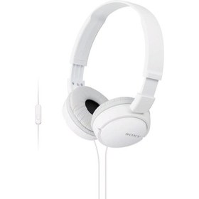 Resim Sony MDR-ZX110APW Mikrofonlu Kulak Üstü Kulaklık Beyaz 