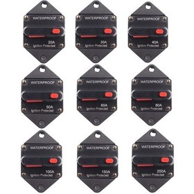 Resim Wondernest Cb10 Araç Ses Modifiyeli 30a Otomatik Devre Kesici, Yüksek Performans Diğer 