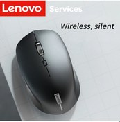 Resim Turcoshop11 Lenovo Kablosuz Silent Mouse Ergonomik 2.4g Bt Bağlantı Beyaz 2.4g+bt 