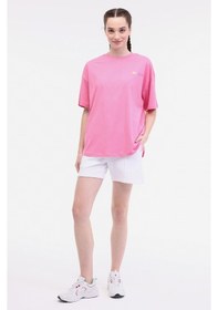 Resim Lumberjack Wl Moıra 11f212 5fx Pembe Kadın Kısa Kol T-shirt Pembe 