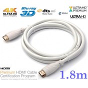 Resim Hdmi Kablo 4K 1.8M Ultra Hd 4K 60Hz 2160P Yüksek Hız Kablo Beyaz Diğer