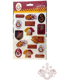 Resim Galatasaray Sticker - Şekilli Etiket 