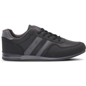 Resim OMEGA IN Erkek Sneaker Ayakkabı Siyah / Beyaz 