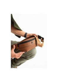 Resim Baginn Erkek Bel Çantası Free Bag Omuz Çantası Fonksiyonel Kullanım 25 12 Cm Mega Bag The Northwest Taba 