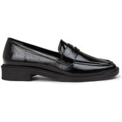 Resim Deery Kadın Rugan Siyah Mokasen 