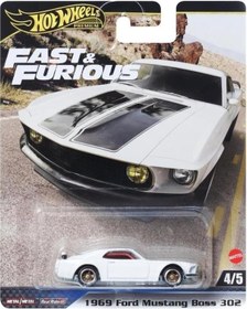Resim Hot Wheels Fast-furious Premium Araba 1969 Ford Mustang Boss 302 Hnw46-hyp71 