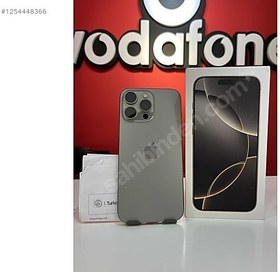 Resim Apple iPhone 16 Pro Max İkinci El TR | 256 GB | Natürel Titanyum 