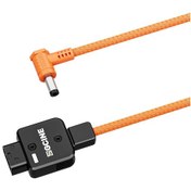 Resim Moveevo Zgcıne 12-17v 10a D-tap'dan Dc'ye Adaptör Kablosu, 5.5x2.5mm Bağlantı, V Ağız/gold Tip Pil Uyumlu, Turuncu 60cm 
