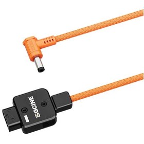 Resim Moveevo Zgcıne 12-17v 10a D-tap'dan Dc'ye Adaptör Kablosu, 5.5x2.5mm Bağlantı, V Ağız/gold Tip Pil Uyumlu, Turuncu 60cm 