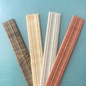 Resim Kendinden Yapışkanlı Bel Kordonu Kapı ve Pencere Kenarı Dekoratif Şerit Üç Boyutlu Duvar Sticker Su Geçirmez Nem Geçirmez Her İki Taraflı Bant 