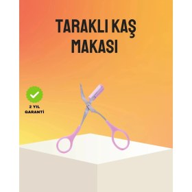 Resim Eco Lounge Kaş Düzeltme Makası Taraklı - Profesyonel ve Pratik Kaş Bakımı 