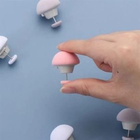 Resim Sanec® 4 Adet Mantar Model Yorgan Kılıfı ve Çarşaf Tutucu Sabitleyici 