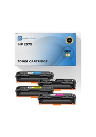 Resim 207x Çipli Uyumlu Set - Hp Color Laserjet Pro Mfp M283fdw M283fdn M255dw M255nw M282nw 