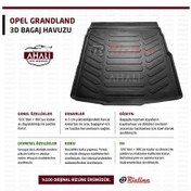 Resim Rizline Opel Grandland 2017 Sonrası 3D Bagaj Havuzu+Araç Kokusu 