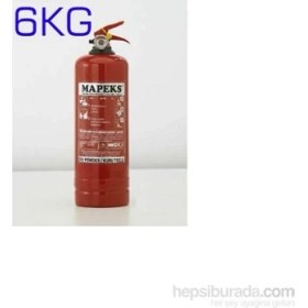Resim MAPEKS 6 Kg Yangın Söndürücü Yerli Üretim Özellikli 4-5 mt Menzilli Güvenlik Cihazı 998740 