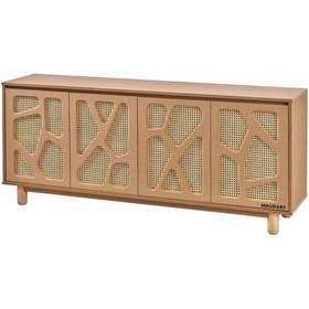 Resim Masifart Nish Hasırlı Tudor Konsol Cilasız Ham Diğer 