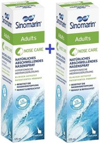 Resim Sinomarin Adults Yetişkinler Için Deniz Suyu 125 Ml 2 Adet 