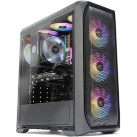 Resim Zalman N5MF-700W 4XRgb Fan Siyah Midi 700W Gaming Kasa 