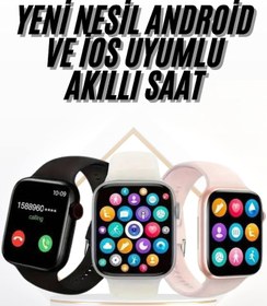 Resim Akıllı Saat Uyku ve Sağlık Takibi Arama Cevaplama 44 MM Amoled Ekran 