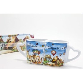 Resim Periboia 2'li Yöresel Kupa Bardak Model 3 