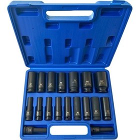 Resim Nt Tools Ndset12u 1/2 Altı Köşe Uzun Lokma Takımı 18 Parça 