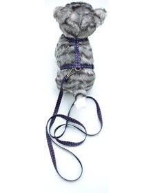 Resim Kedi Patili Göğüs Tasması Ve Gezdirme Seti Ps9645 