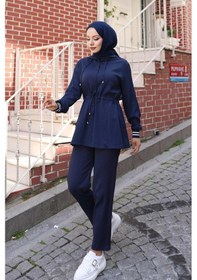 Resim Misskayle Ribana Detaylı Takım Lacivert Lacivert 