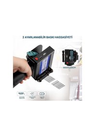 Resim Ayt Powermaster Pm-10878 4.3 İnç Dokunmatik Ekranlı Şarjlı Endüstriyel El Tipi Portatif Mürekkep Yazıcı 