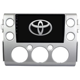 Resim Toyota Fj Cruiser Araç Multimedya Android Ekran Carplay Double Teyp 4+64 9" 07-08 Silver Blueway 