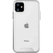 Resim Apple iPhone 11 Kılıf Gard Nitro Şeffaf Sert Silikon Şeffaf Gpack