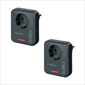 Resim Brennenstuhl Primera Line 13.500A Akım Korumalı Priz 2 Adet 